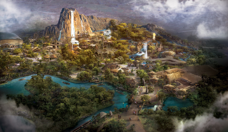 Adventure Isle rendering at Shanghai Disneyland (Disney)